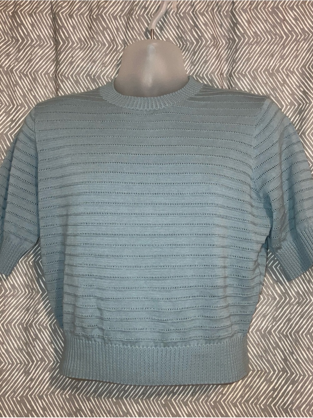 frye sweater light green size medium